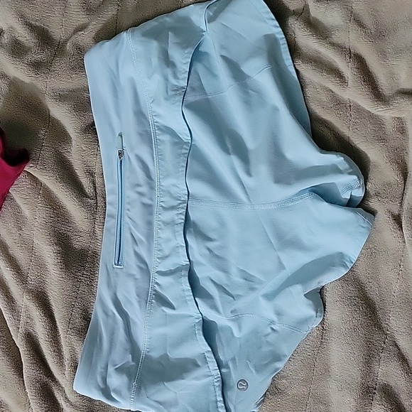 Blue lulu shorts - Picture 2 of 3